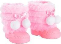 Puppen Schuhe BAYER "Winterstiefel", rosa (rosa, wei&szlig;), Puppenausstattungen,