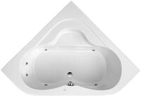 OTTOFOND Whirlpool-Badewanne "Lucia" H&ouml;he 40,5 cm Sitzmulde Typ 1, chrom