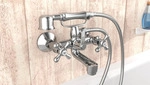 Sch&uuml;tte Wannenarmatur "Elk" Set, Mischbatterie Badewanne, Wasserhahn Bad mit
