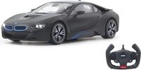 RC-Auto JAMARA "BMW i8 1:14 schwarz", schwarz, Fernlenkfahrzeuge, KinderB:34cm H:9cm