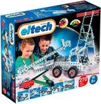 Metallbaukasten EITECH "Basisbaukasten", silber (grau), Spielbausteine, Kinder,