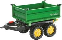 Kinderfahrzeug-Anh&auml;nger ROLLY TOYS, gr&uuml;n, Spielfahrzeug-Anh&auml;nger, KinderB:45cm