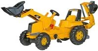 Tretfahrzeug ROLLY TOYS "CAT", gelb, Tretfahrzeuge, KinderB:53cm H:53cm T:164,5cm,