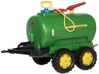 Kinderfahrzeug-Anh&auml;nger ROLLY TOYS "John Deere", gr&uuml;n, Spielfahrzeug-Anh&auml;nger,
