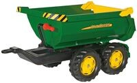 Kinderfahrzeug-Anh&auml;nger ROLLY TOYS "Halfpipe John Deere", gr&uuml;n,