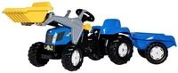 Tretfahrzeug ROLLY TOYS "rollyKid, NH T7040", blau, Tretfahrzeuge, KinderB:47cm