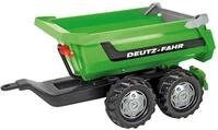 Kinderfahrzeug-Anh&auml;nger ROLLY TOYS "Halfpipe Deutz", gr&uuml;n, Spielfahrzeug-Anh&auml;nger,