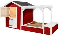 Spielhaus WEKA "Tabaluga Spielplatz Drachenh&ouml;hle", rot, Spielh&auml;user, KinderB:286cm