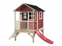 Spielturm EXIT "Loft 300" Spieltürme rot (rot, weiß, natur) Kinder Spielturm BxTxH: