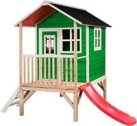 Spielturm EXIT "Loft 300", gr&uuml;n, Spielt&uuml;rme, KinderB:269cm H:215cm T:190cm, Holz,