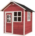 Spielhaus EXIT "Loft 100", rot (rot, wei&szlig;, natur), Spielh&auml;user, KinderB:149cm