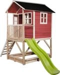 Spielturm EXIT "Loft 500", rot (natur, wei&szlig;, rot), Spielt&uuml;rme, KinderB:328cm