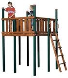 Spielturm-Erweiterung WEKA "Tabaluga Spielturm 816 D", braun,
