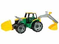 Spielzeug-Traktor LENA "Giga Trucks" Spielzeugfahrzeuge grün (grün, gelb) Kinder