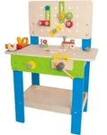 Spielwerkbank HAPE "Meister Werkbank (38-tlg.)", bunt, Rollenspielzeug, KinderB:81cm