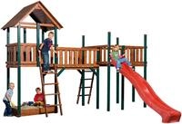 Spielturm WEKA "Tabaluga Spielelandschaft 816", braun, Spielt&uuml;rme, KinderB:450cm