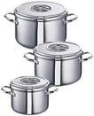 SCHULTE-UFER Topf-Set "Romana" Set, 1x Fleischtopf &Oslash; 16 cm, 1x Fleischtopf &Oslash; 20 cm,