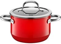 Silit Fleischtopf "Passion red, Kochtopf Induktion schneid- und kratzfest" Silargan