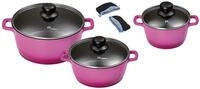 KING Topf-Set Set, 1x Kochtopf &Oslash; 16 cm, 1x Kochtopf &Oslash; 20 cm, 1x Kochtopf &Oslash;...