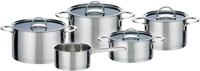 GSW Topf-Set "Elegance" Set, 1 Bratentopf 20cm, je 1 Fleischtopf 16/20/24cm, 1