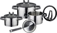 Elo Premium Topf-Set "Rondello" Set, je 1 Fleischtopf &Oslash; 16/20/24 cm, 1x Stieltopf &Oslash;