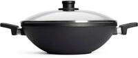WOLL MADE IN GERMANY Wok "Nowo" Aluminiumguss 1 Stk. tlg. von Hand gegossen, &Oslash; 32