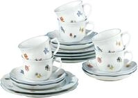 Seltmann Weiden Kaffeeservice "Geschirr-Set, Service Sonate Nostalgie" Tassen,
