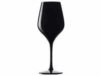 Weinglas STÖLZLE "Exquisit" Trinkgefäße Gr. 20,3 cm, 350 ml, 6 tlg., schwarz