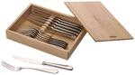 Villeroy & Boch Besteck-Set "Steakbesteck Oscar 12er Set silber"