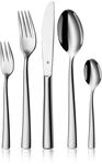 WMF Besteck-Set "Philadelphia in schlanker Optik, ergonomische Haptik, Wellenschliff"