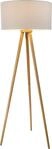 NOWA Stehlampe "STABILO", braun, 1 Stk., Leuchten, Stehleuchte, Textil, Wohnbereich,
