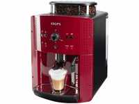 KRUPS Kaffeevollautomat "EA8107 Arabica" Kaffeevollautomaten rot (bordeau)