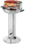 Holzkohlegrill TEPRO "Edelstahl-Säulengrill", grau (anthrazit), B:58cm H:83cm Holzkohlegrill TEPRO "Edelstahl-Säulengrill", grau (anthrazit), B:58cm H:83cm