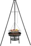 Tepro Holzkohlegrill "Schwenkgrill Cary" BxTxH: 110x110x162 cm