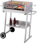 Tepro Holzkohlegrill "Grillwagen Pasadena" BxTxH: 84x52x90 cm