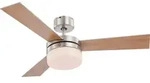 GLOBO LIGHTING Deckenleuchte "ALANA", nickel matt, &Oslash; 105cm, 1 Stk., Leuchten,