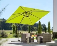 Schneider Schirme Ampelschirm "Rhodos Junior" mit Schutzh&uuml;lle und Schirmst&auml;nder,