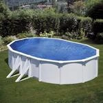 Gre Ovalpool "BORA BORA inkl. St&uuml;tzen und Sicherheitsleiter" H&ouml;he: 120 cm, in
