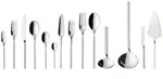 Villeroy & Boch Besteck-Set "Lunch Tafelbesteck NewWave 113er Set silber"