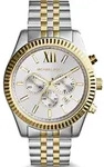 Chronograph MICHAEL KORS "LEXINGTON", silber (silberfarben, goldfarben,