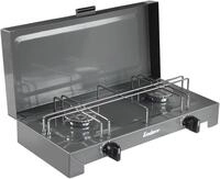 Enders Gaskocher "Canberra 2" Stahl 43 cmx26 cm BxLxH: 43x26x10 cm, 2 x 2,3 kW