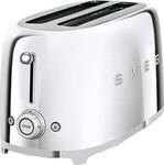 Smeg Toaster "TSF02SSEU" 2 lange Schlitze f&uuml;r 2 Scheiben 1500 W