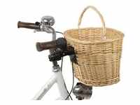 Fahrradkorb M-WAVE "BA-FW Clip" Taschen Gr. B/H/T: 28 cm x 27 cm x 28 cm, braun