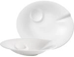 Villeroy & Boch Pastateller "Spaghetti-Teller Pasta Passion 31 x 27 cm 2er Set wei&szlig;"
