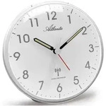 Funkwecker ATLANTA "1828-19", silber (silberfarben), Wecker, Funkwecker