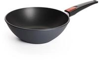 WOLL Wok "Diamond Lite Wok" Aluminiumguss abnehmbarer Griff, Induktion