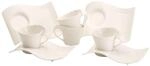 Villeroy & Boch Becher "Cappuccino-Set NewWave 250 ml 4er Set wei&szlig;"