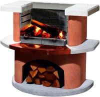 Buschbeck Holzkohlegrill "Grillbar Bologna" BxTxH: 110x65x93 cm