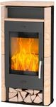Fireplace Kaminofen ""Santiago Sandstein"" Tee- und Holzfach