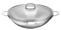 SCHULTE-UFER Wok "Wave" Edelstahl 18/10 1 Stk. tlg. Induktion